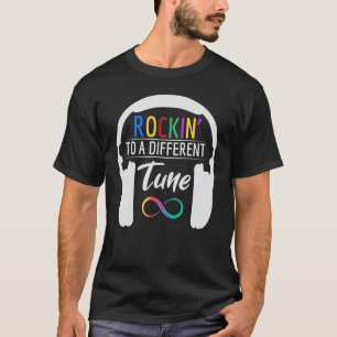 Autisme Oneindigheidssymbool Rockin Op Een Andere T-shirt