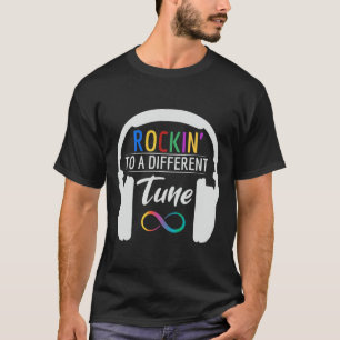 Autisme Oneindigheidssymbool Rockin Op Een Andere T-shirt