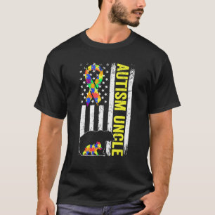Autisme Oom Favoriete Beste Oom Autisme Bewustzijn T-shirt