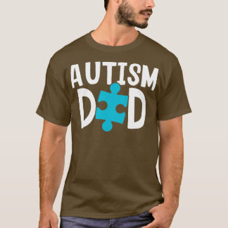 Autisme Pap Shirt Autism Awareness Puzzle Piece Ge