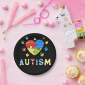 Autisme Papieren Bordje (Feest)