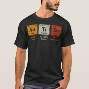 Autisme Periodic Table Elements Spelling Autistic  T-shirt