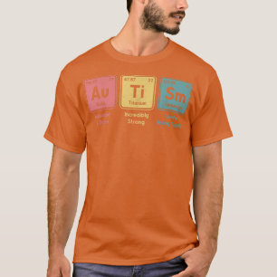 Autisme Periodic Table Elements Spelling Autistic T-shirt