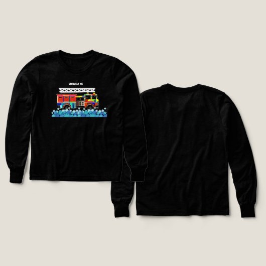 Autisme Pièces de puzzle Firetruck (Motif recto et verso)