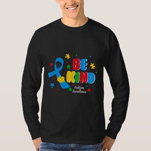 Autisme Poozle Colorful Sind T-shirt (Voorkant)