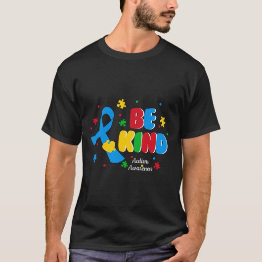 Autisme Poozle Colorful Sind T-shirt (Voorkant)