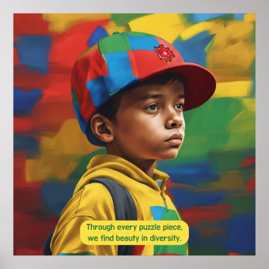 Autisme - Poster (Devant)