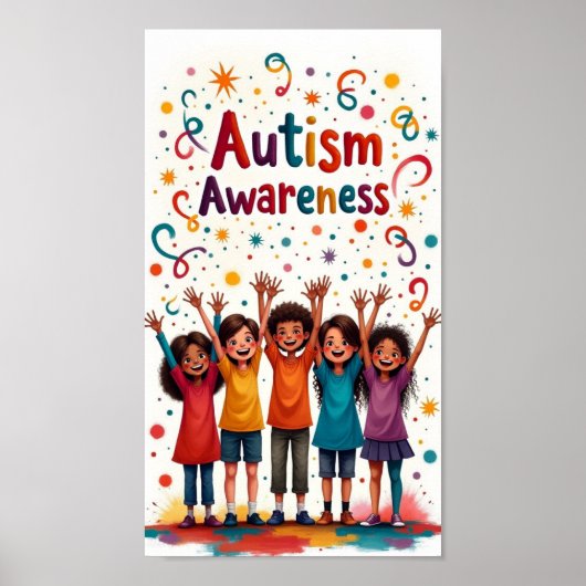 Autisme Poster (Voorkant)