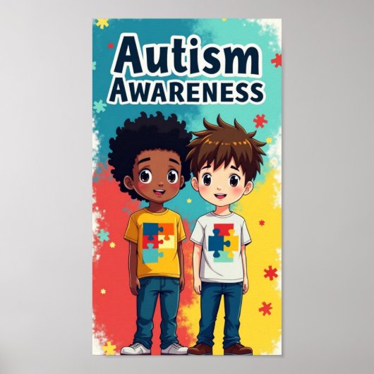 Autisme Poster (Voorkant)
