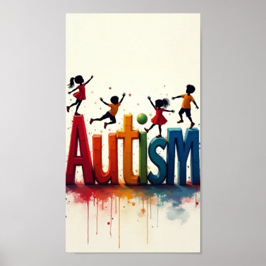 Autisme Poster (Voorkant)