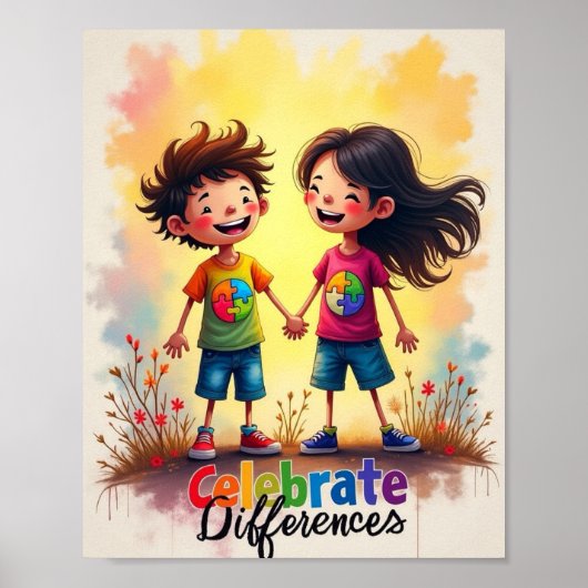 Autisme Poster (Voorkant)