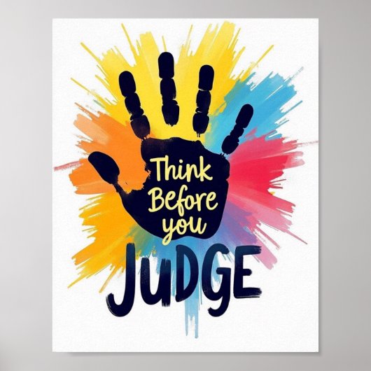 Autisme Poster (Voorkant)