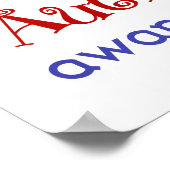 Autisme Poster (Hoek)