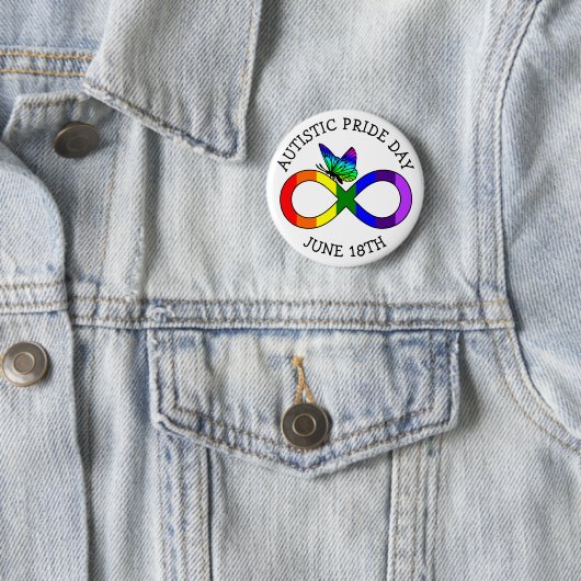 Autisme Pride Day 18 juni Button (In situ)