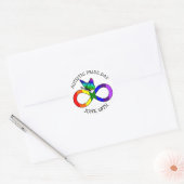 Autisme Pride Day 18 juni Stickers (Envelop)