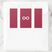 Autisme Pride vlag Rechthoekige Sticker (Tas)