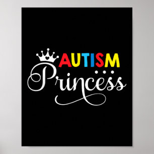 Autisme Prinses Dochter Familie Autistische Kinder Poster