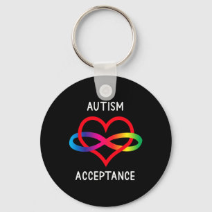 Autisme Pro Acceptatie Oneindigheidssymbool voor Sleutelhanger