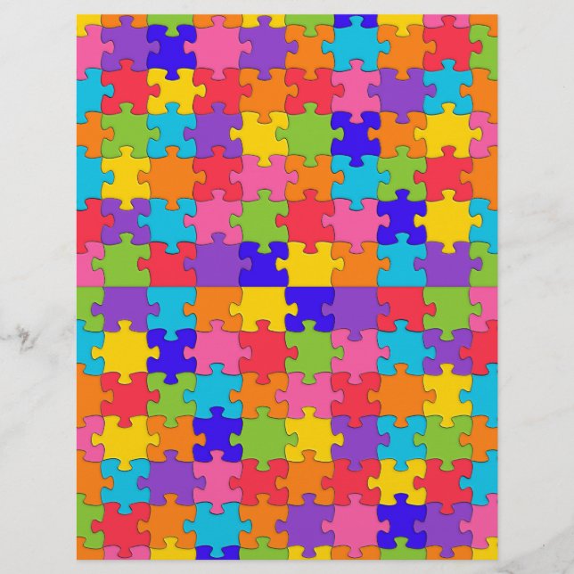 autisme puzzel (Voorkant)