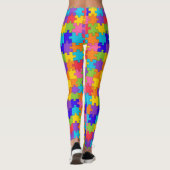 Autisme puzzel leggings (Achterkant)