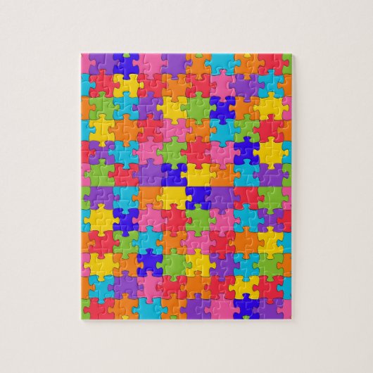 autisme puzzel legpuzzel (Verticaal)