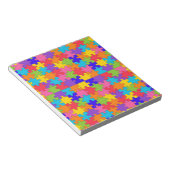 autisme puzzel notitieblok (Schuin)