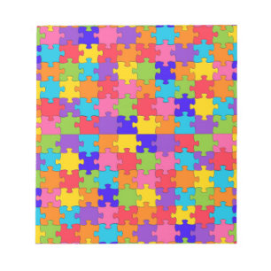 autisme puzzel notitieblok