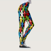 Autisme Puzzle Piece People Awareness Support Cute Leggings (Rechts)