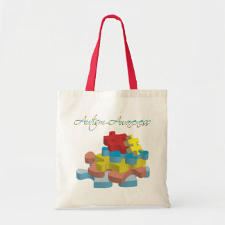 Autisme Puzzle Piecks Bag Tote Bag