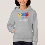 Autisme Puzzle Science Geek Correspondance personn<br><div class="desc">Autism Puzzle Geek de science personnalisée Sweat - shirt à capuche correspondant. Ajoutez votre nom d'équipe ou de famille en cliquant sur le bouton "Personnaliser". Idéal pour les campagnes et événements de Sensibilisation sur l'autisme et d'usure quotidienne avec le reste de la famille</div>