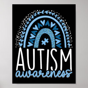 Autisme Regenboog Autistische trots Inclusie ADHD Poster