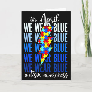 Autisme Regenboog In April dragen we Blauwe Autism Kaart