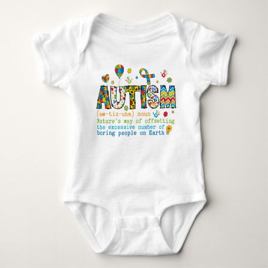 Autisme Romper (Voorkant)