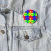 Autisme Ronde Button 5,7 Cm (In situ)