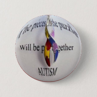 autisme ronde button 5,7 cm
