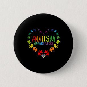 Autisme Ronde Button 5,7 Cm