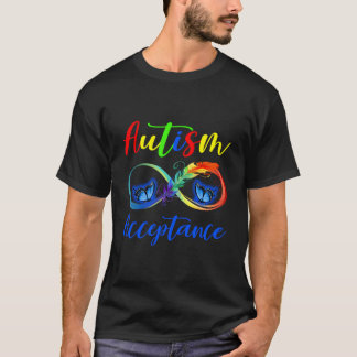 Autisme Rood In Plaats Van Oneindigheid Acceptatie T-shirt