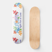 Autisme schaats board skateboard (Voorkant)