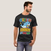 Autisme Shark - Bewustmakingsdag T-shirt (Voorkant volledig)