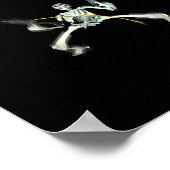 Autisme Skelet Meme Grappige Mannen Vrouwen Kinder Poster (Hoek)