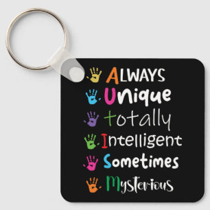 Autisme Sleutelhanger