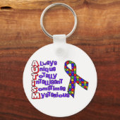 Autisme Sleutelhanger (Voorkant)