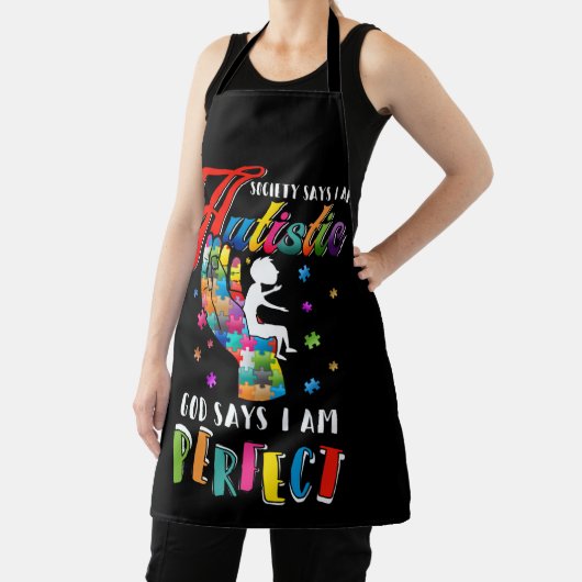 Autisme Society zegt dat Autististisch God zegt da Schort (Insitu)