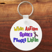 Autisme Speaks Sleutelhanger (Voorkant)