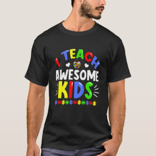 Autisme Speciaal Onderwijs Docent Puzzelstuk T-shirt