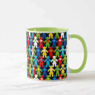 Autisme Spectrum Awareness Puzzle Coffee Cup Mok