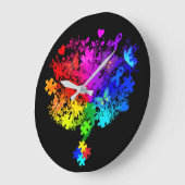 Autisme Spectrum Tree Grote Klok (Hoek)