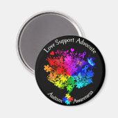 Autisme Spectrum Tree Magneet (Voorkant / Achterkant)