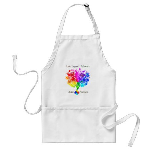 Autisme Spectrum Tree Standaard Schort (Voorkant)