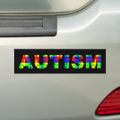 Autisme sticker (Op auto)